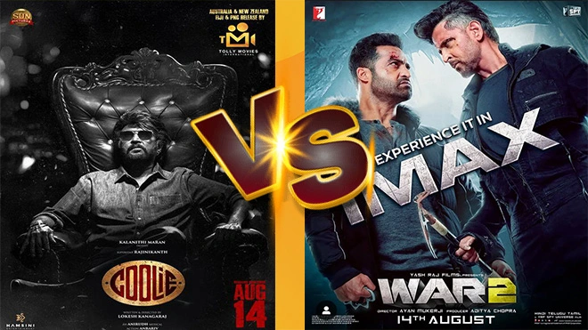 War 2 vs Coolie Box Office Day 1